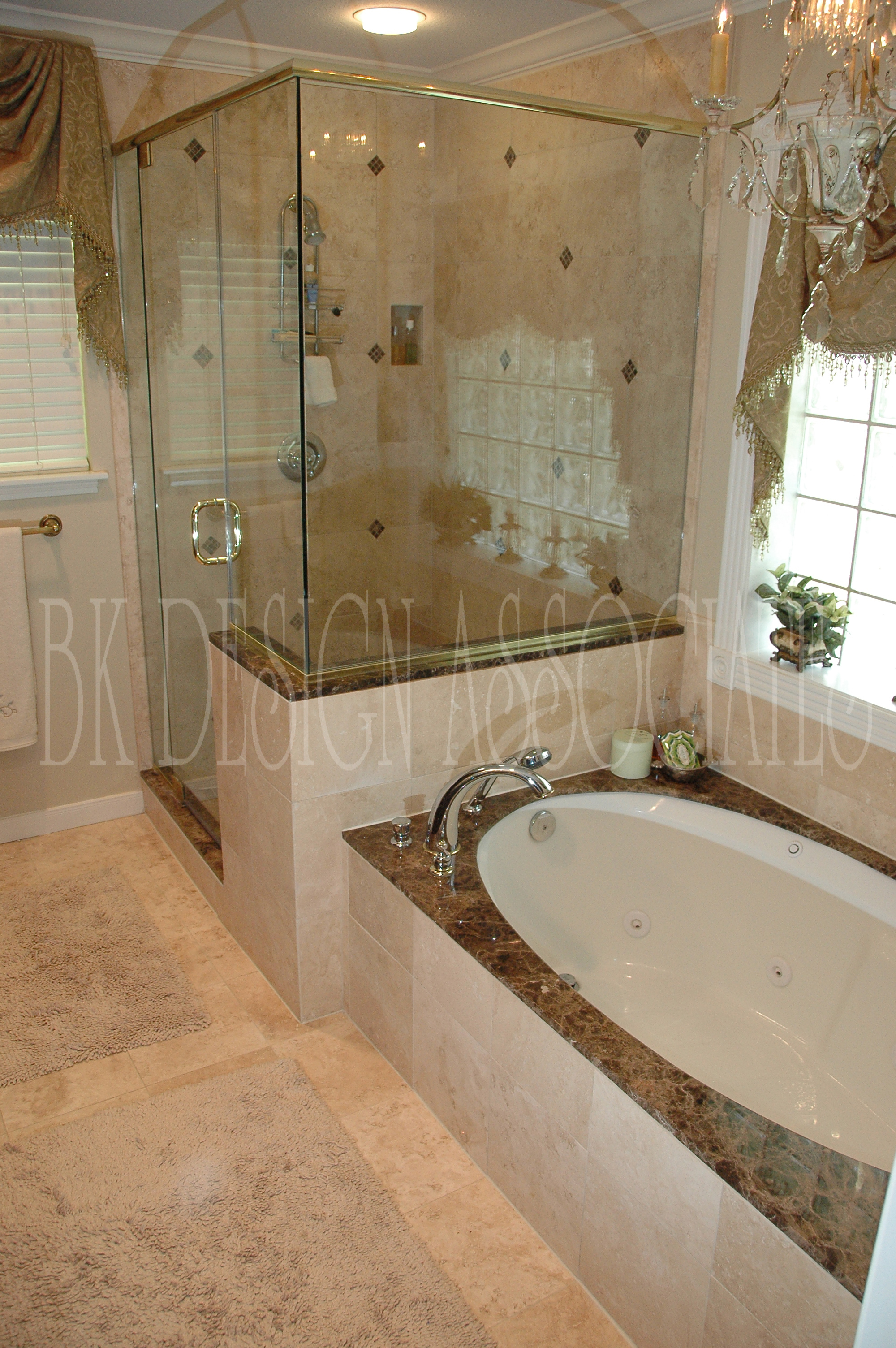 Master Bath Shower - Houston Interior Design Firm, BK Design ...